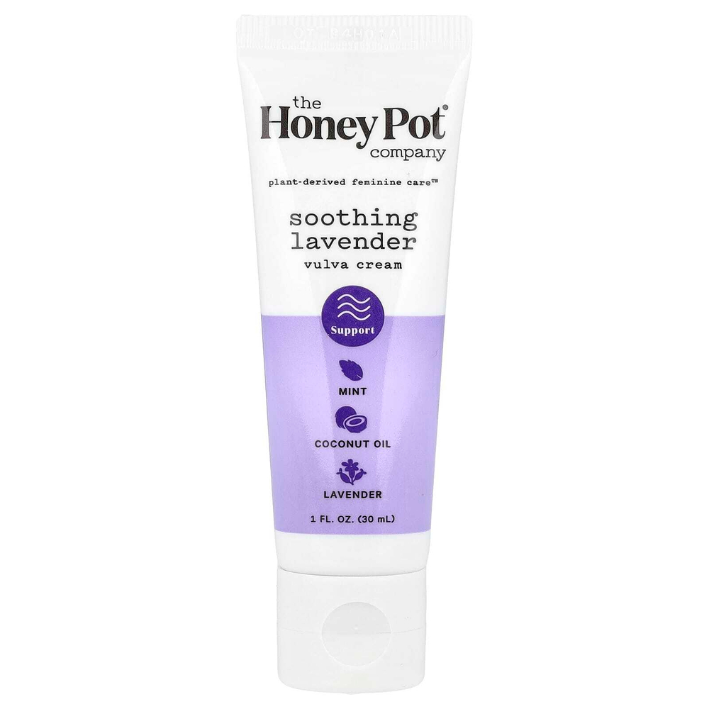 The Honey Pot Company, Крем для вульвы, успокаивающий с лавандой, 30 мл (1 жидк. унц.)