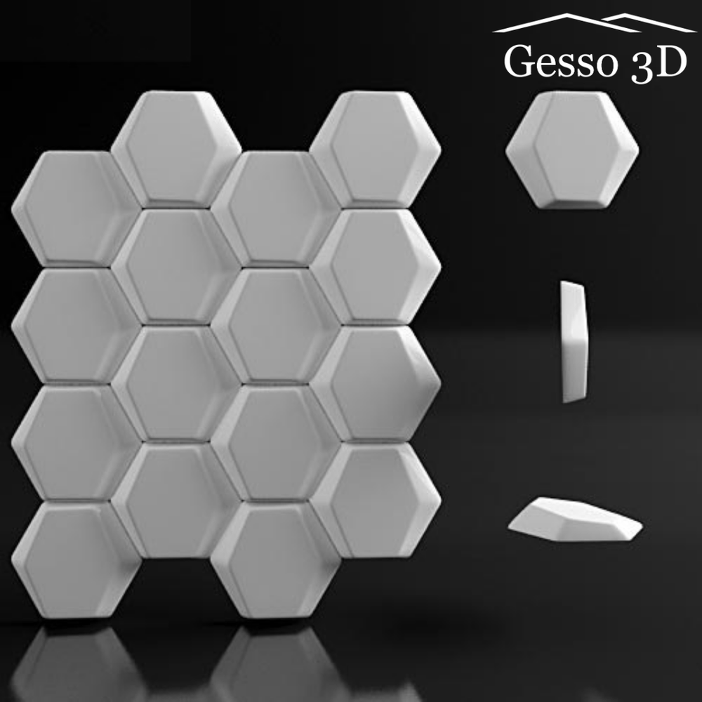 Гипсовая 3D панель Sinks