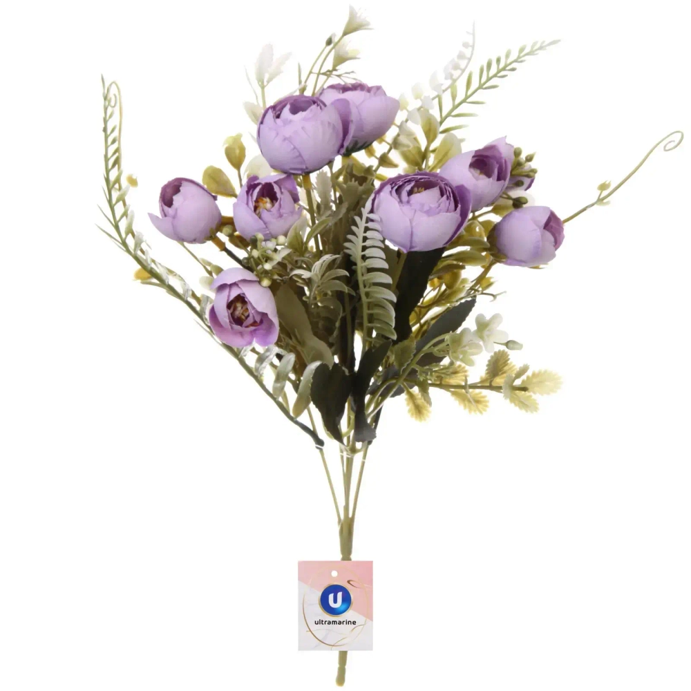Искусственные цветы «Летнее вдохновение» Пионы 28см цвет сиреневый
