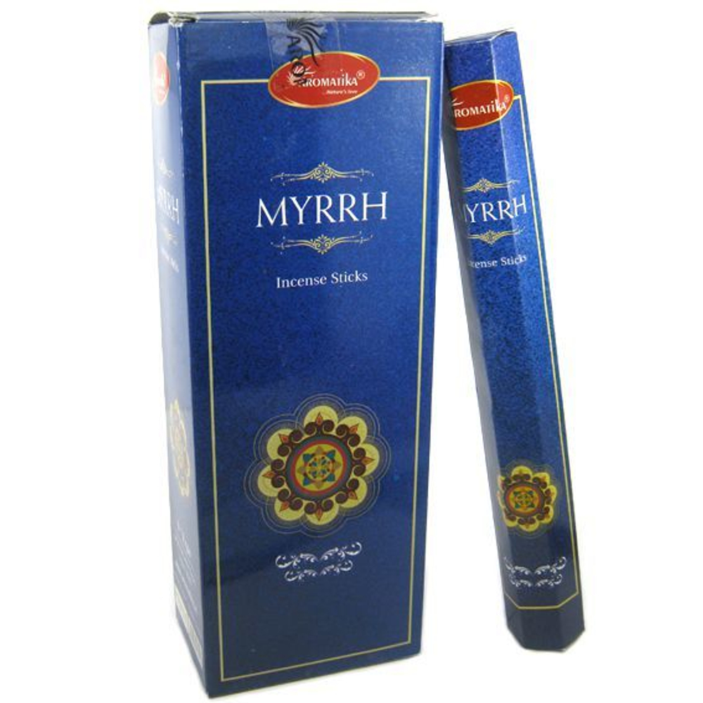 Aromatika Myrrh шестигранник Благовоние Мирра
