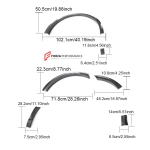 Карбоновые расширители арок для AUDI RSQ8 2021+ Ауди обвес