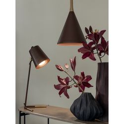 Лампа настольная Byokko, Ø20х47 см, сливовая