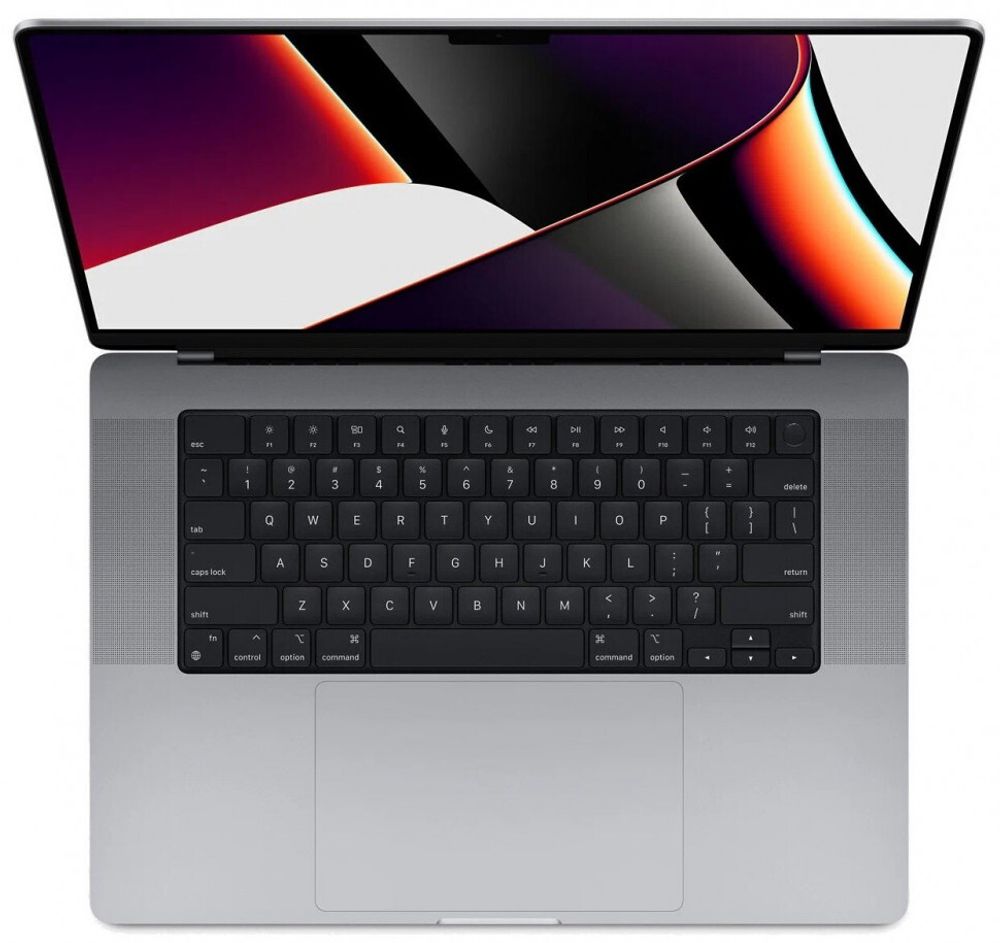 Ноутбук Apple MacBook Pro A2485, 16.2&amp;quot; (3456x2234) Retina XDR 120Гц/Apple M1 Max/32ГБ/1ТБ SSD/M1 Max 32-core GPU/MacOS/Английская клавиатура, серебристый [MK1H3B/A]