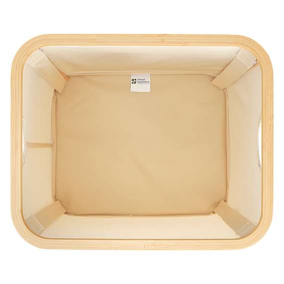 Корзина для белья Neat Mid, 40x33x43 см, молочная