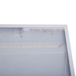 ULP-Q105 6060-45W-6500K WHITE Светильник светодиодный потолочный универсальный. Дневной свет 6500K. Рассеиватель призма. Встроенный и-п. Корпус белый. ТМ Volpe