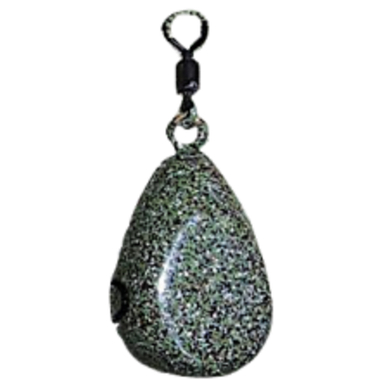 Груз с Вертлюгом Плоский Крашеный 070г 1шт (Ложка) 2.5унц