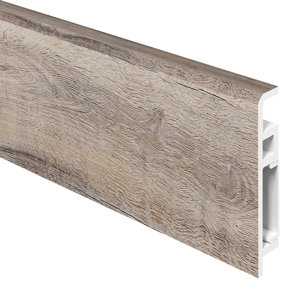 Напольный плинтус ПВХ Foresta Concept Дуб Горный АС 008 2000х70х13 мм