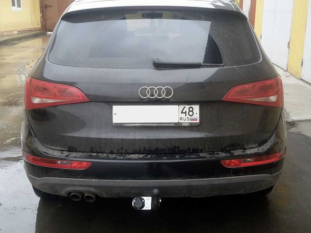 Фаркоп для Audi Q5 2008-2016 Тип шара: A. Нагрузки: 2400/75 кг, AU 04