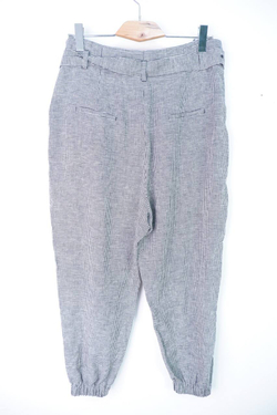 Брюки Zara в стильную мелкую клетку, маркировка XL, визуально 50 размер