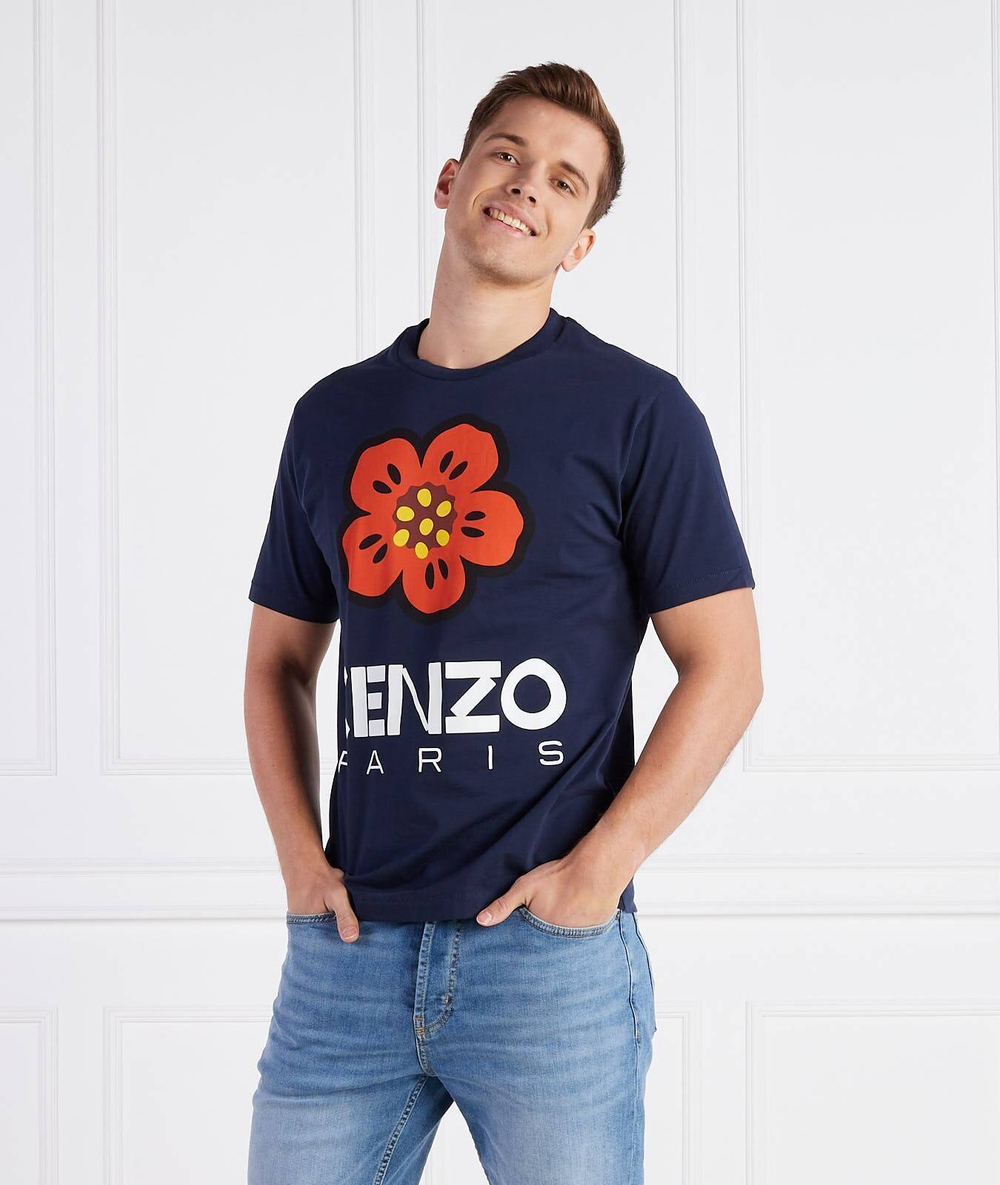 Футболка Kenzo - темно-синий(FD55TS4454SO)