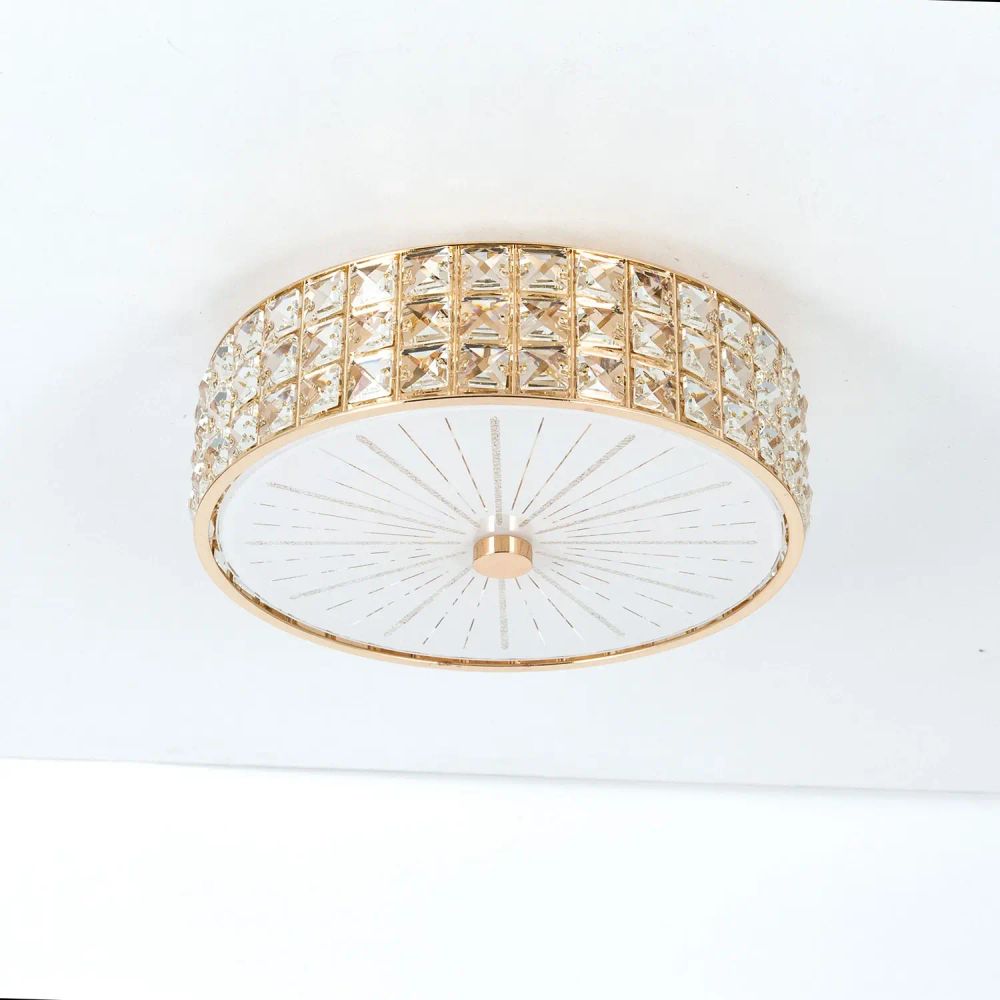 Citilux Портал CL324132 Люстра хрустальная Золото