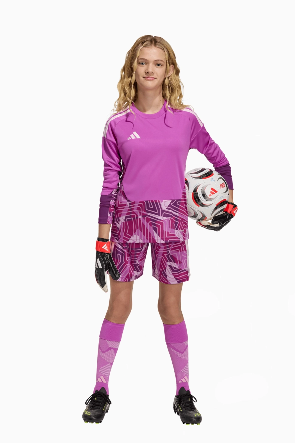 Вратарская кофта adidas Tiro 26 Competition GK Детская - розовый