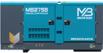 Винтовой дизельный компрессор master blast mb275b-7