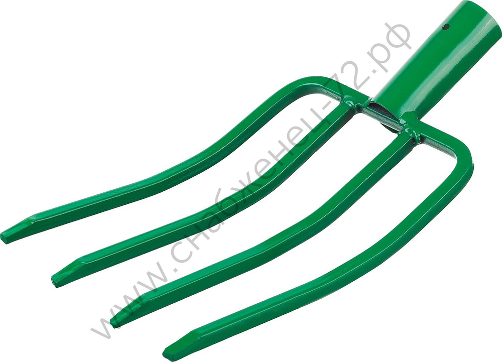 РОСТОК 185 х 270 мм, с квадратными зубьями, углеродистая сталь, без черенка, вилы (39715)