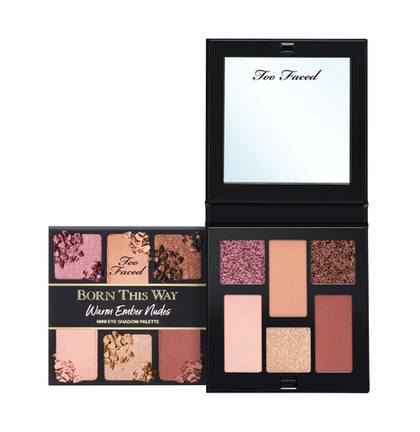 Палетка теней Too Faced Born This Way Mini Eye Palette Warn Ember Nudes