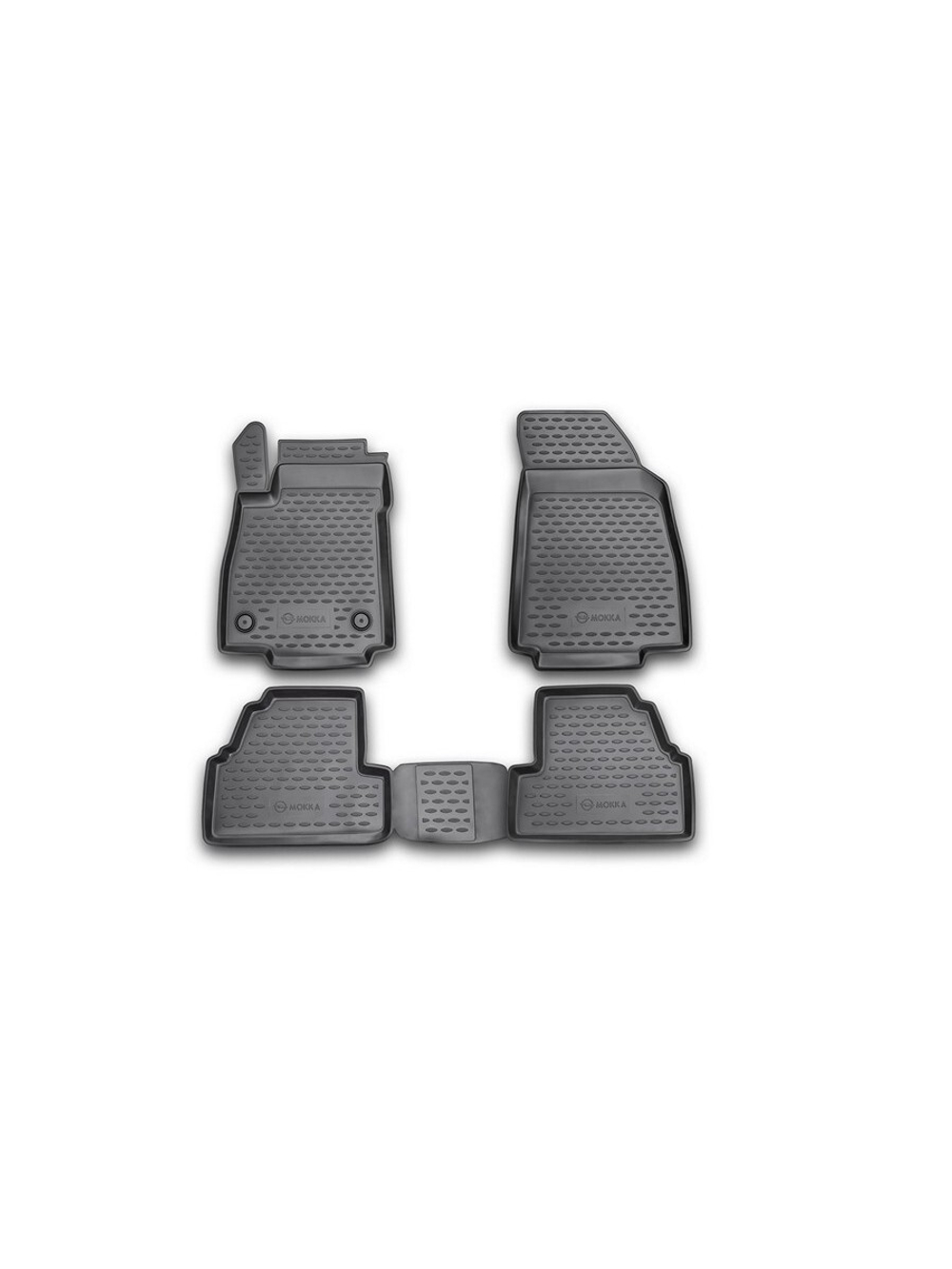 Коврики в салон для OPEL Mokka, 2012- 4 шт. (полиуретан) ORIG.37.28.210K