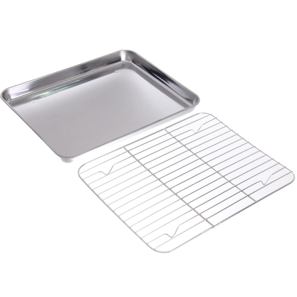 Противень с решеткой 31,5*24,5*2,5см★