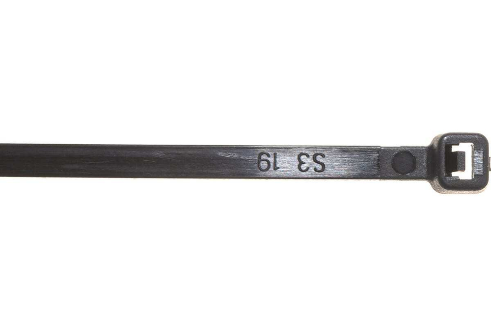 Нейлоновые хомуты Зубр черные, 3.6x150 мм, 100 шт. 309030-36-150