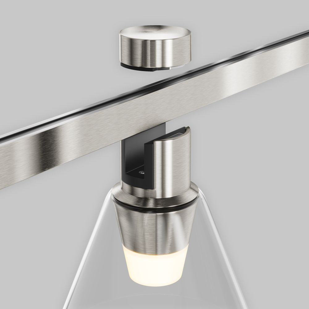 Трековый магнитный светодиодный светильник Maytoni Flarity   TR147-1-3W3K-PT