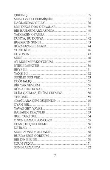 Seçmə şeirlər (Məmməd Aslan)