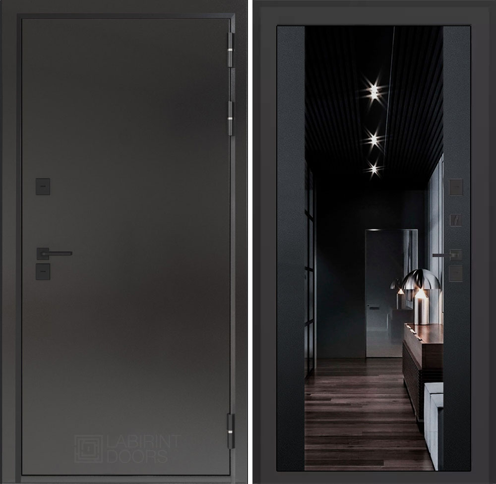 Бункер 10 зеркало МАХ чёрный кварц