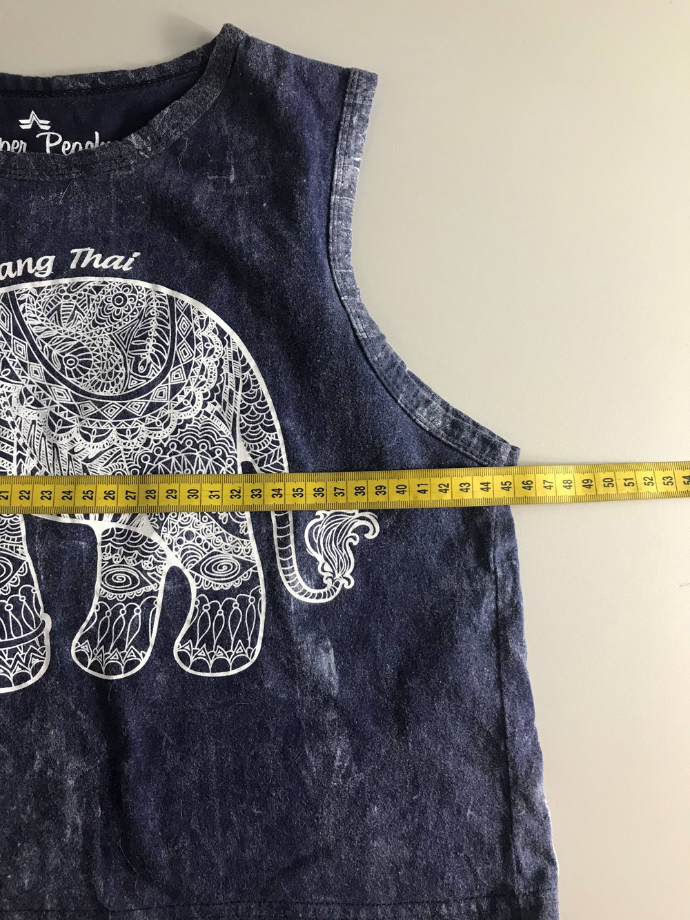 Топ с индийскими мотивами, визуально на 42/44 размер