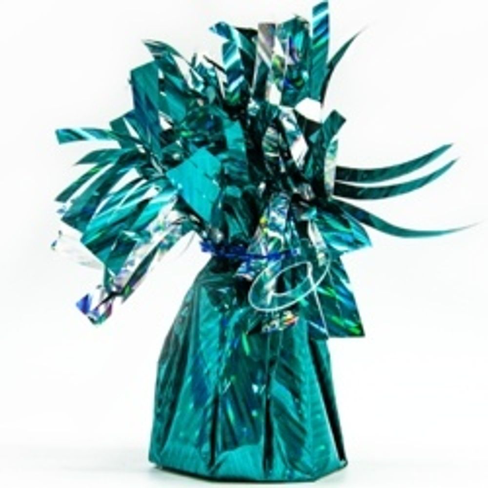 Грузики Конус, Бирюзовый, Металлик 1 шт.