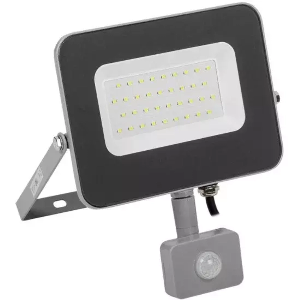 Прожектор СДО 07-30Д светодиодный серый с ДД IP44 IEK LPDO702-30-K03
