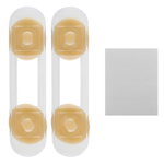 Блокираторы для дверей и выдвижных ящиков тм VETTA 2шт, 11см, гибкие