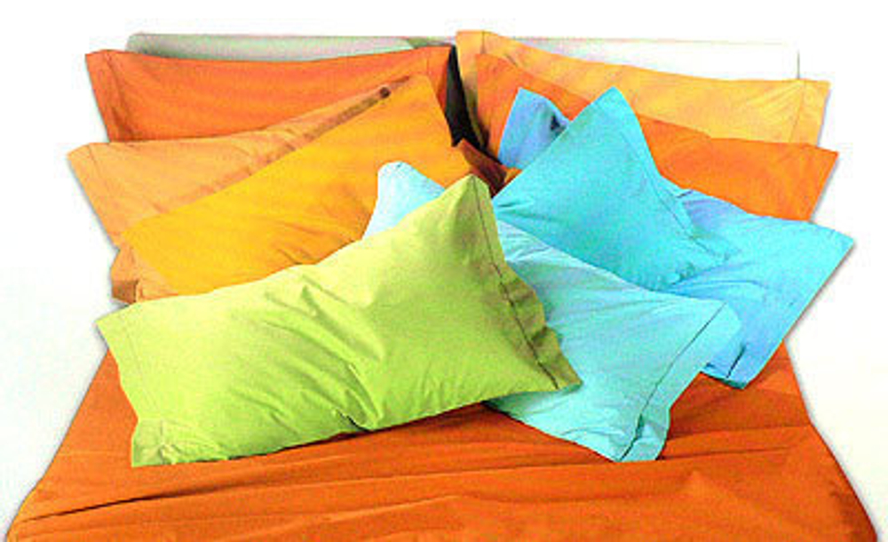 Наволочки 2шт 50х70 Caleffi Tinta Unita орхидея Италия