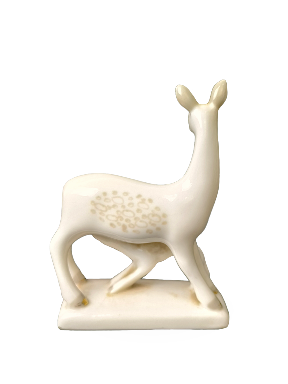 Фарфоровая статуэтка "Олениха с оленёнком" Полонне ЗХК