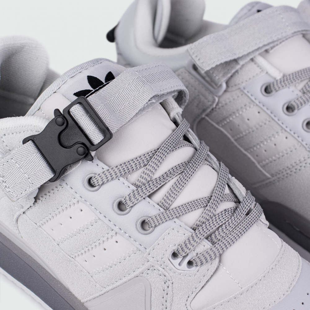 кроссовки Adidas Forum Low x Bad Bunny Light Grey Wmns