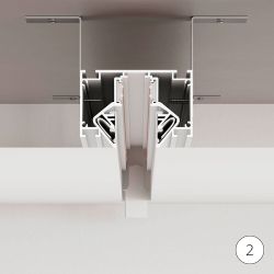 Магнитный шинопровод под натяжной потолок Arte Lamp