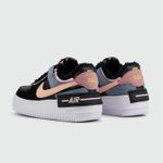 Кроссовки Nike Air Force 1 Shadow with Fur Black Pink