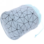 Косметичка круглая «Women secret», цвет голубой, 16*15см