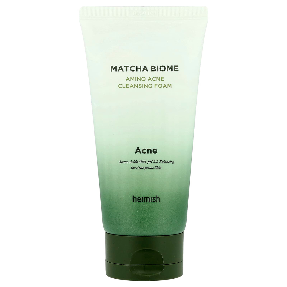 Heimish, Matcha Biome, очищающая пенка с аминокислотами, 150 г (5,29 унции)