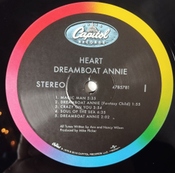 Винтажная виниловая пластинка LP Heart Dreamboat Annie (EU 2016)