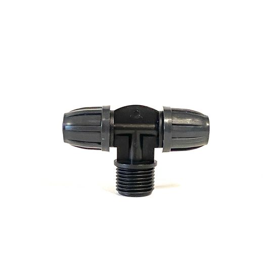 Тройник для шланга  8х11мм с выходом на 1/2’’