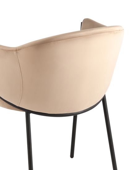 Стул Sid велюр капучино