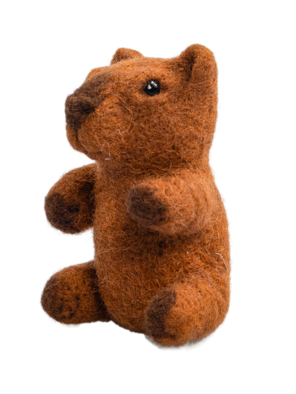 Валяние из шерсти Капибара