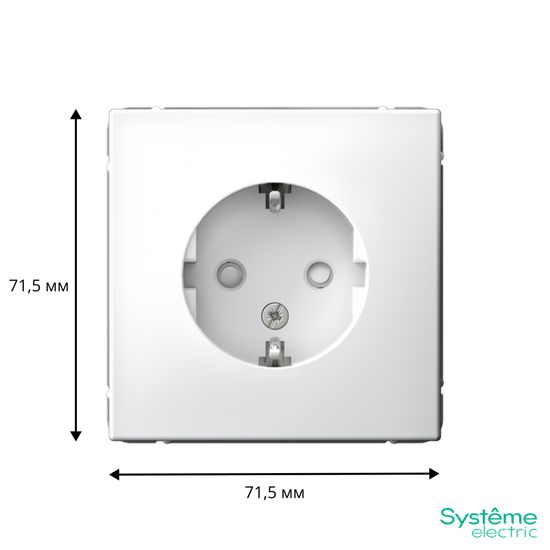 Розетка ArtGallery 16А с заземл. защ. шторки механизм лотос SE GAL001345