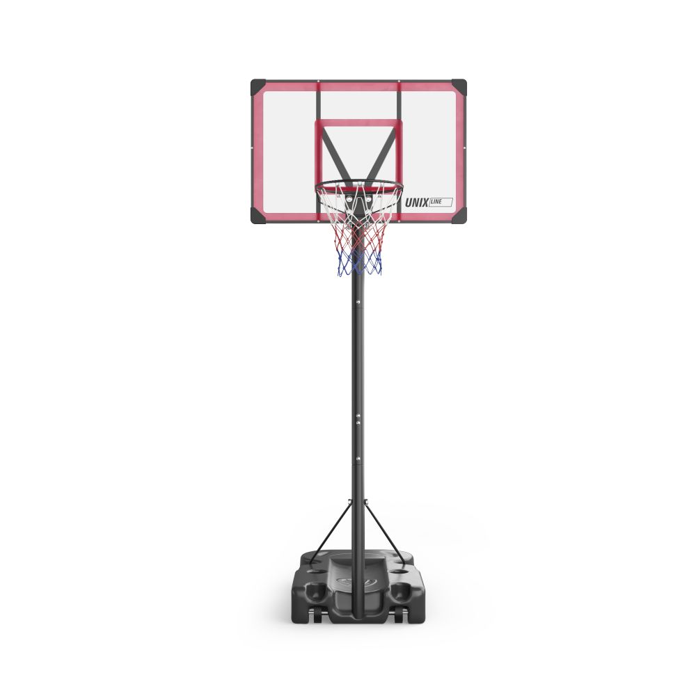 Баскетбольная стойка UNIX Line B-Stand-PC 48&quot;x32&quot; R45 H230-305 см