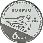 ИТАЛИЯ, 2025, 6 ЕВРО [СЕРЕБРО]