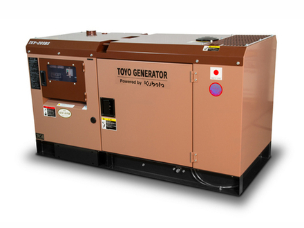 Дизельный генератор TOYO TKV 20 SBS