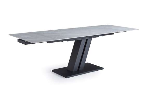 Стол раздвижной Chevron 160-240х90 см серая керамика | Купить в Hallberg.ru