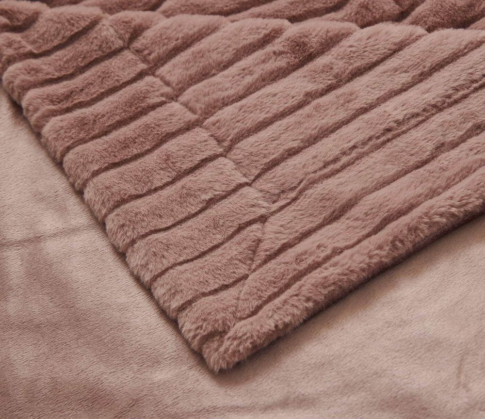 Плед 220х240 Sofi De MarkO Орландо розовый