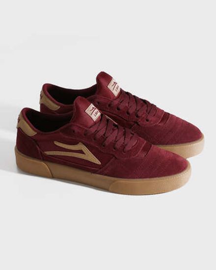 Купить Кеды Lakai Cambridge Burgundy Suede