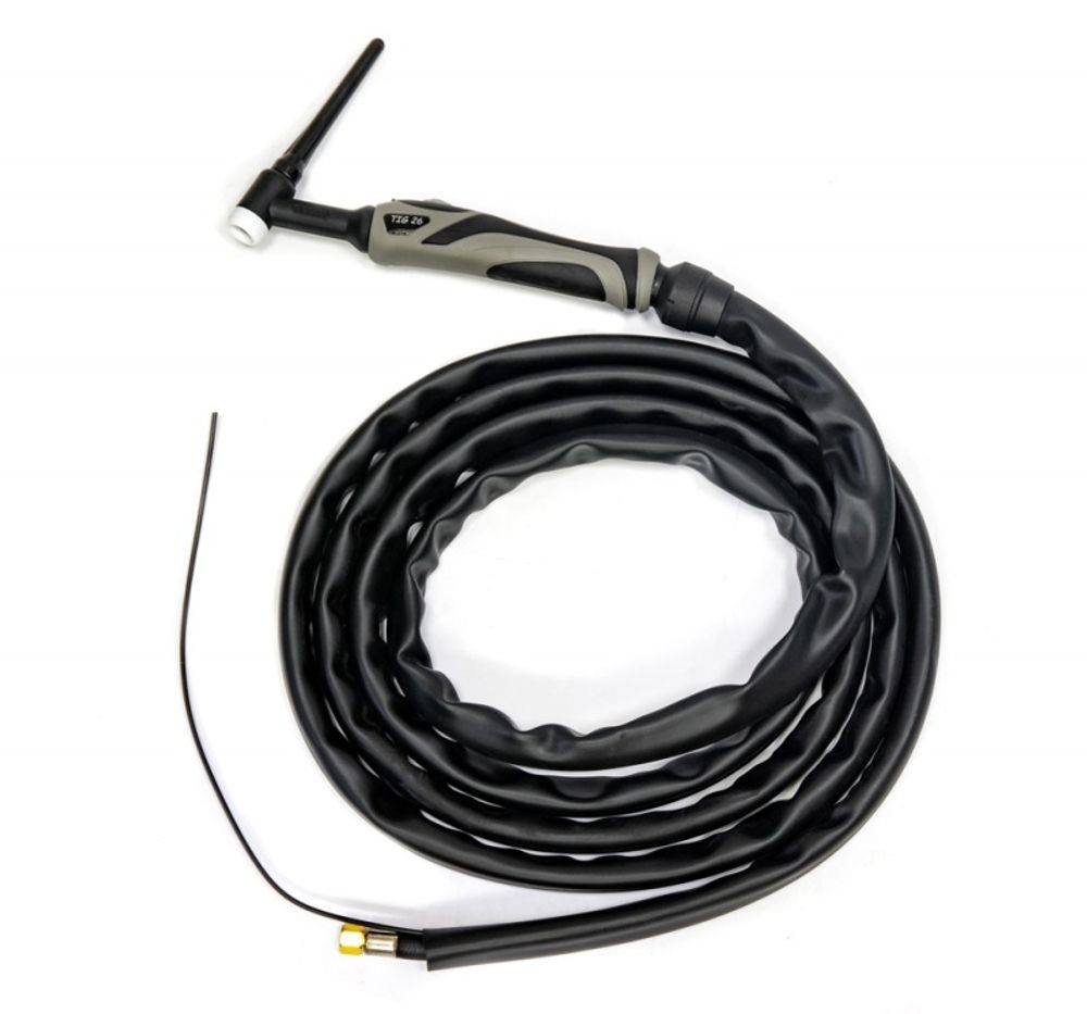 Горелка TIG 26F 180A(35%) M12x1, 4m гибкая (без управляющих разъемов)