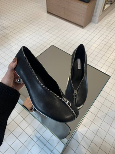 Туфли ZIPPER BLACK