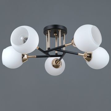 IL0689-5CSQ-24 BK FGD LIBRA светильник потолочный